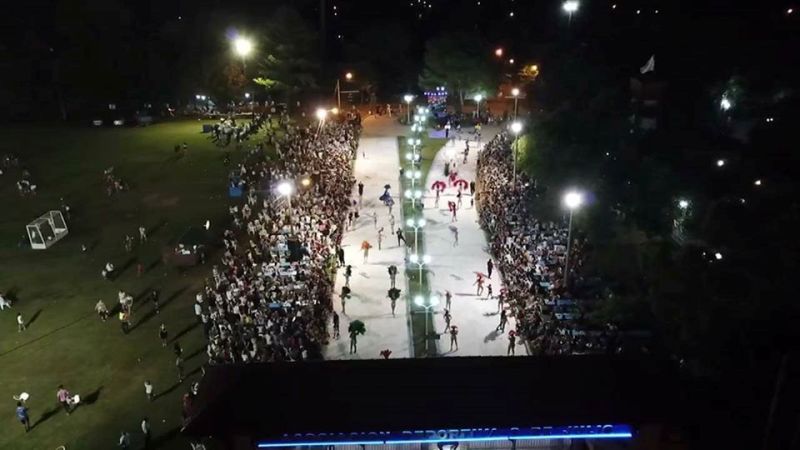 Exitosa primera noche de Carnaval en 9 de Julio de Morteros